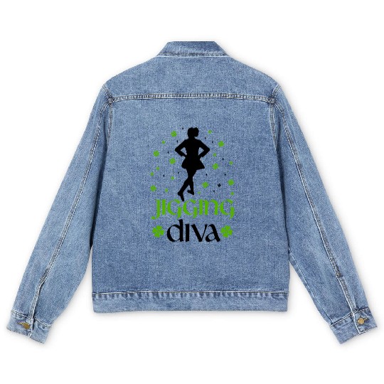 Irish Dance Men's Denim Jackets
