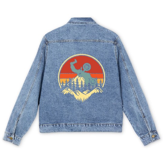 Dirt Bike Mx Motocross Supermoto Men's Denim Jackets