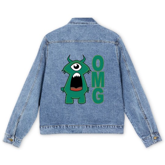 OMG Monster Men's Denim Jackets