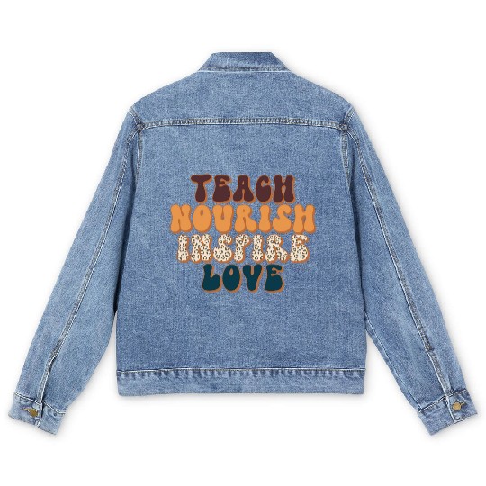 Teacher Men's Denim Jackets