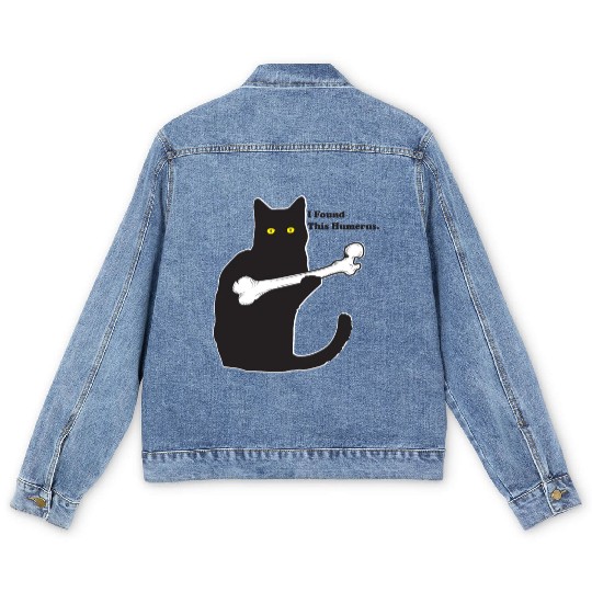 I Found This Humerus Men's Denim Jackets