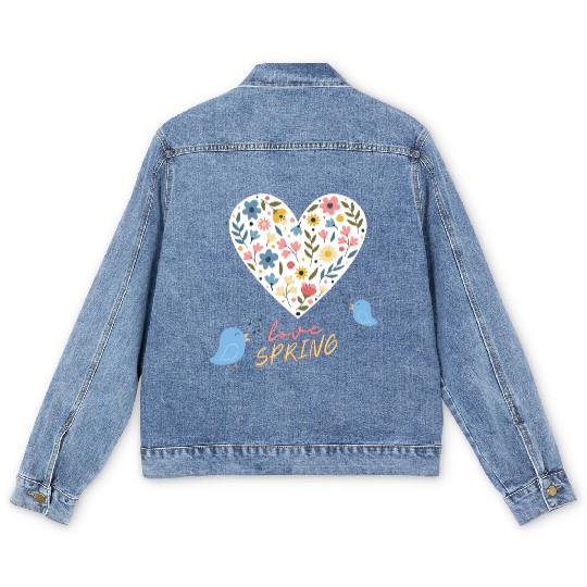 Love spring Men's Denim Jackets