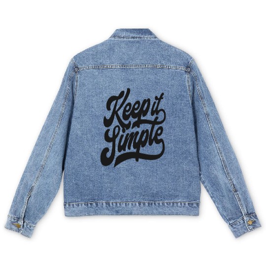 Keep it Simple. Men's Denim Jackets