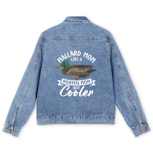 Mallard Duck Men's Denim Jackets