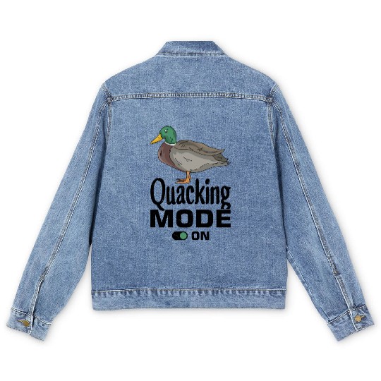 Mallard Duck Men's Denim Jackets