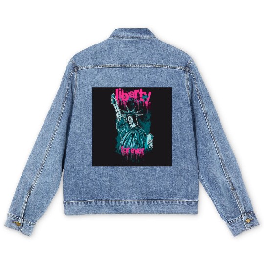liberty for ever Men's Denim Jackets