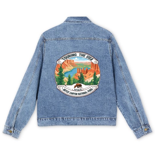Touring The USA : Bryce Canyon Men's Denim Jackets