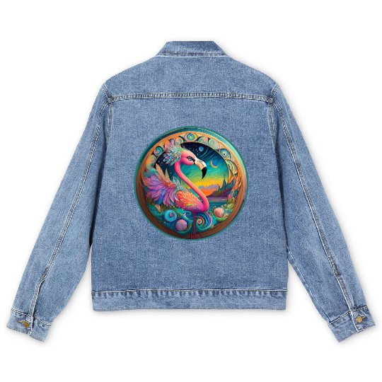 aiTee Flamingo 01 Men's Denim Jackets