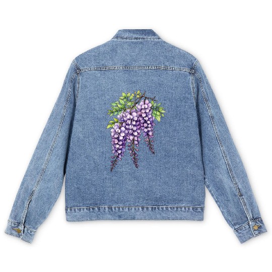 Lilac Men's Denim Jackets