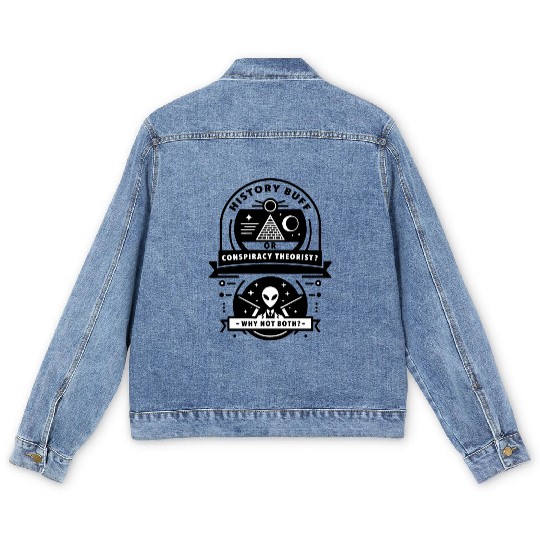 History Buff or Conspiracy Theorist? Men's Denim Jackets