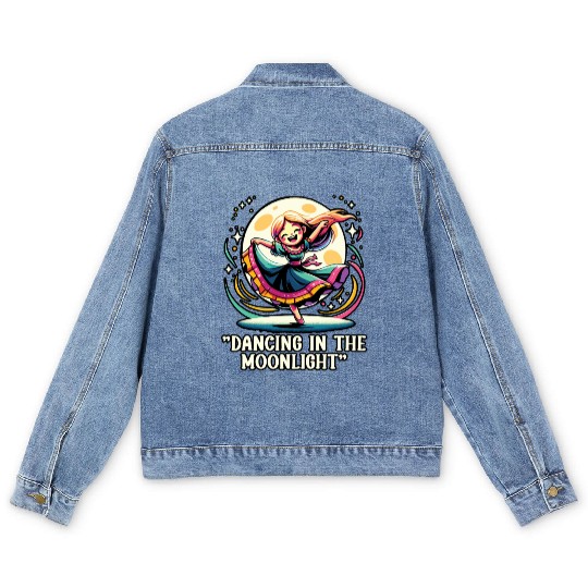 Song Lyrics Music Lover Songwriter Music Festival Men's Denim Jackets