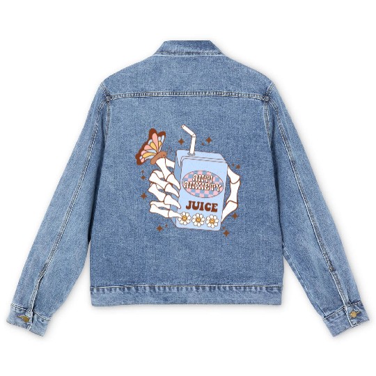 Anti Anxiety Juice Men's Denim Jackets