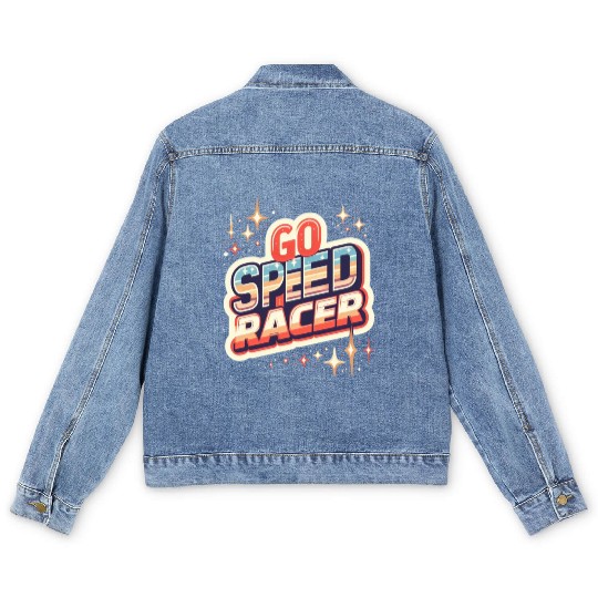 Go speed racer Men's Denim Jackets
