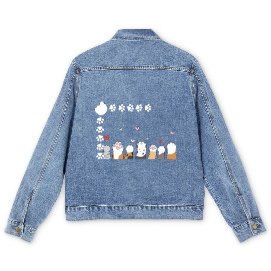 Meow Acc Men's Denim Jackets