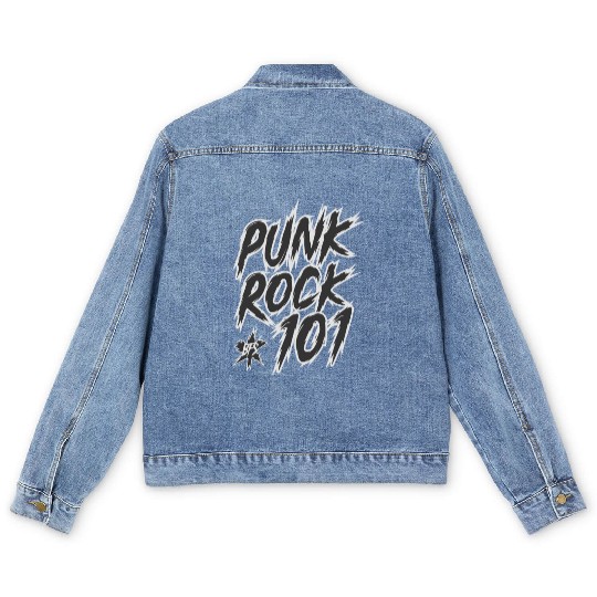 Punk Rock 101 Men's Denim Jackets