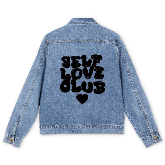 SELF LOVE CLUB Men's Denim Jackets