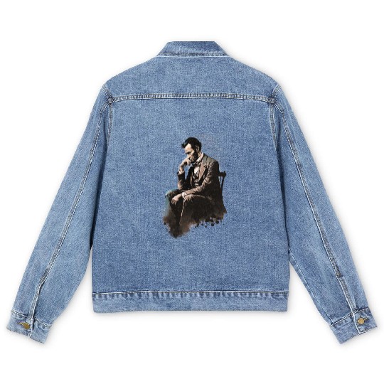 Abraham Lincoln - Iconic Tribute Collection Men's Denim Jackets