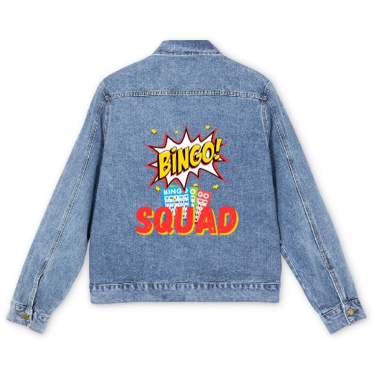 Lucky bingo Men's Denim Jackets