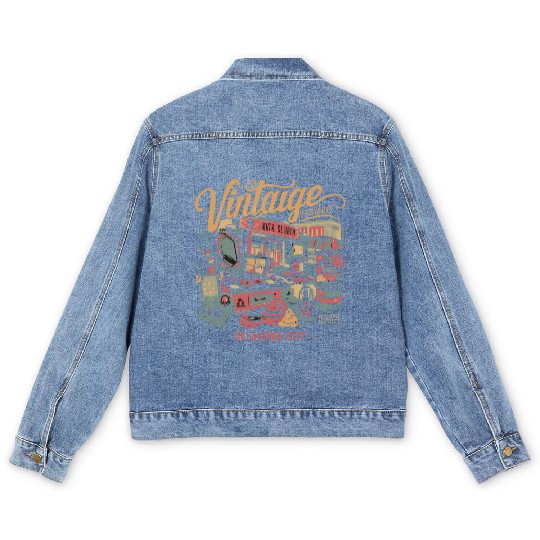 Vintage Market Days of Oklahoma City 2024 Men's Denim Jackets