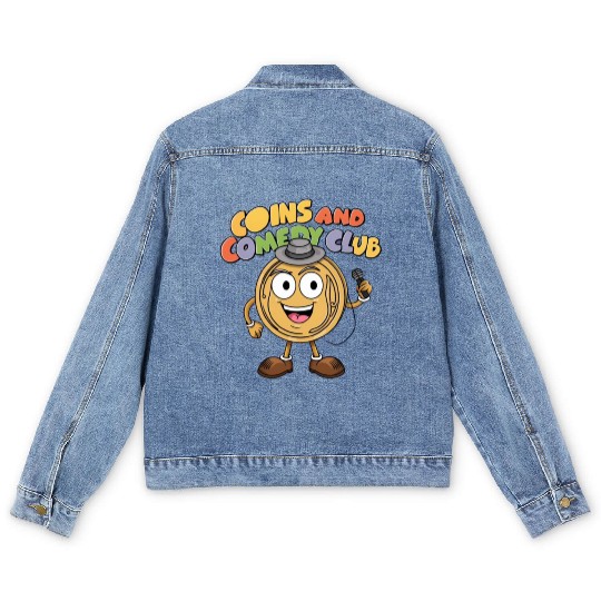 Couns and comedy club Men's Denim Jackets