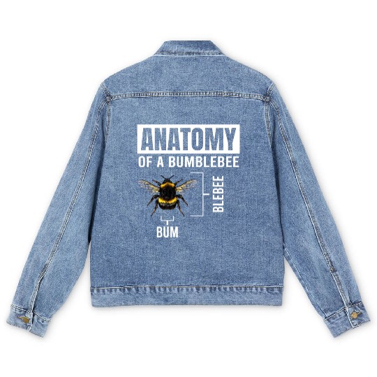 Science Nerd Physics Student Jokes Geek Men's Denim Jackets