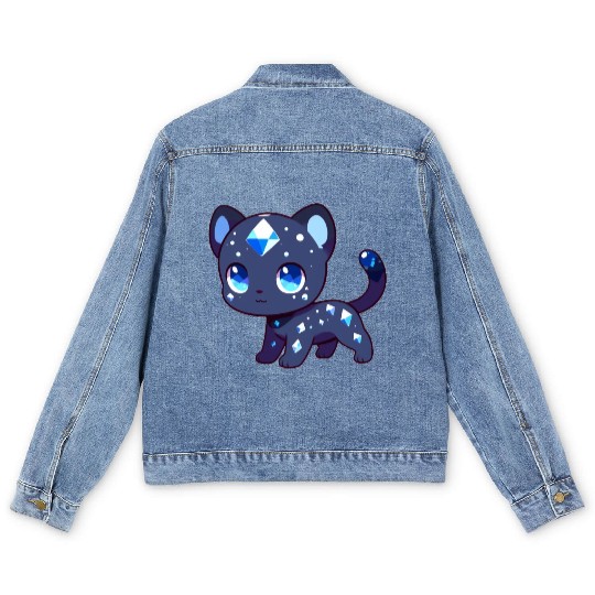 Sapphire Panther Men's Denim Jackets