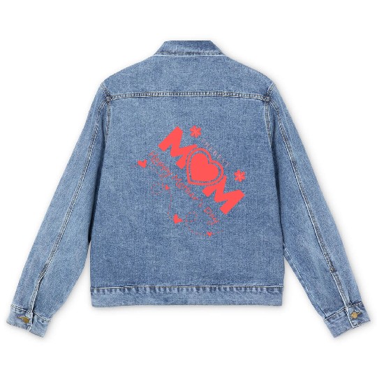 Happy Mothers Day Men's Denim Jackets