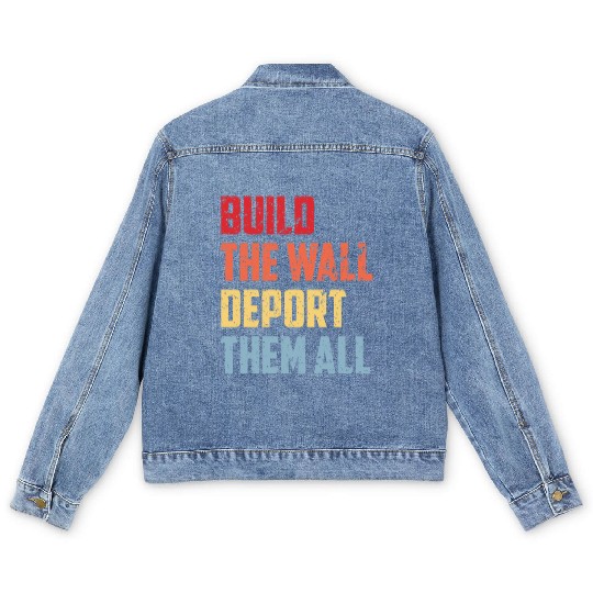 Happy Memorial Day 2024 Veteran Day Gift Men's Denim Jackets