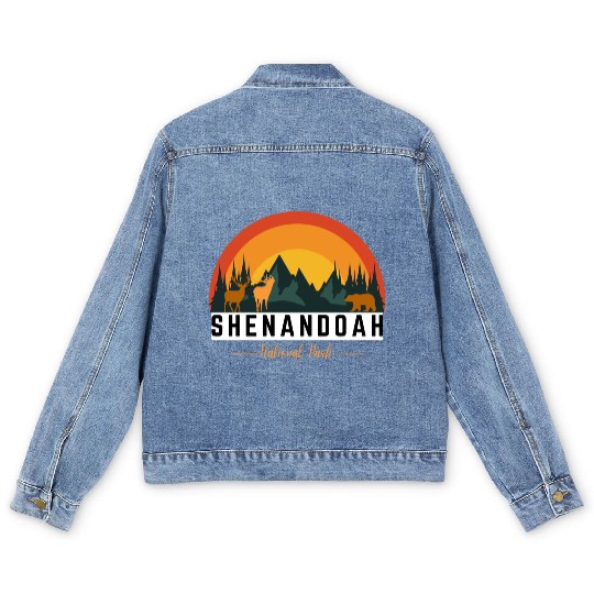 Shenandoah national park Men's Denim Jackets