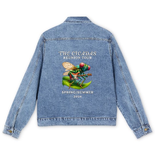 Cicadas Reunion Tour Spring Summer 2024 Men's Denim Jackets