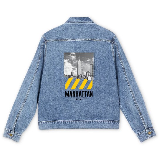 Manhattan NYC Men's Denim Jackets