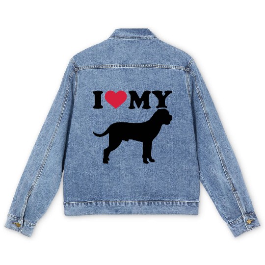 I love my Cane Corso Men's Denim Jackets