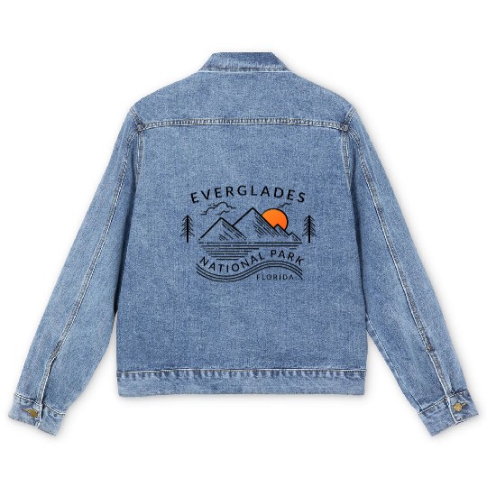 Everglades National Park Men's Denim Jackets