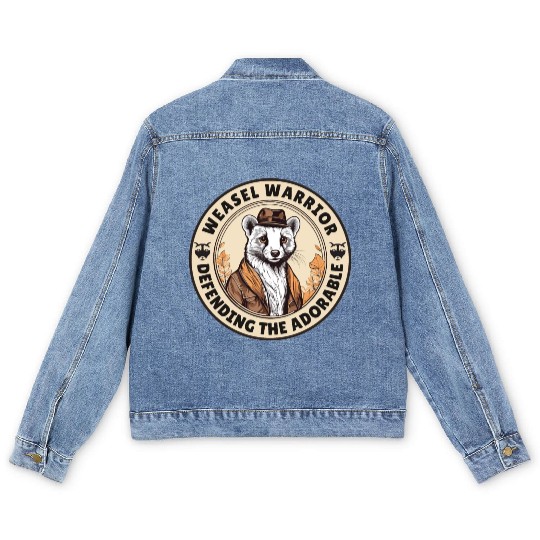 Weasel Warrior Men's Denim Jackets
