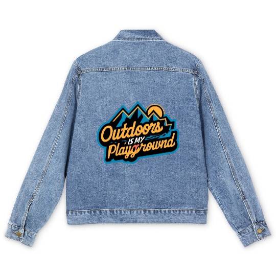 Outdoor is my Playground Men's Denim Jackets