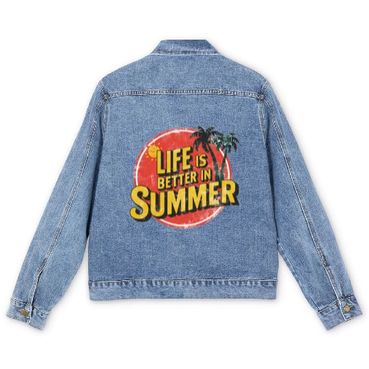 Brainy Yet Bored Men's Denim Jackets