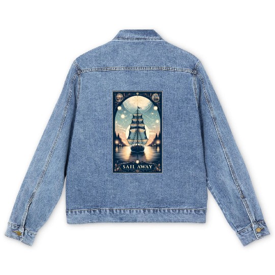 Nautical Adventure Awaits Men's Denim Jackets