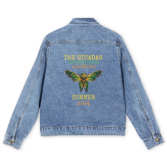 Great-Cicada-2024-Invasion- Men's Denim Jackets