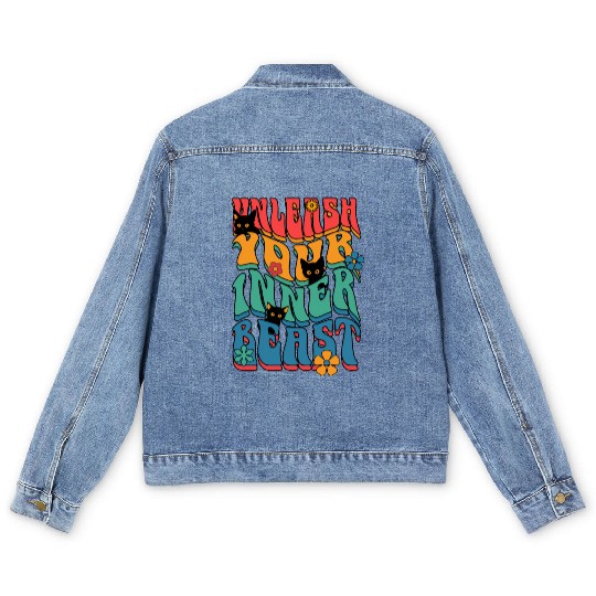 unleash your inner beast Men's Denim Jackets
