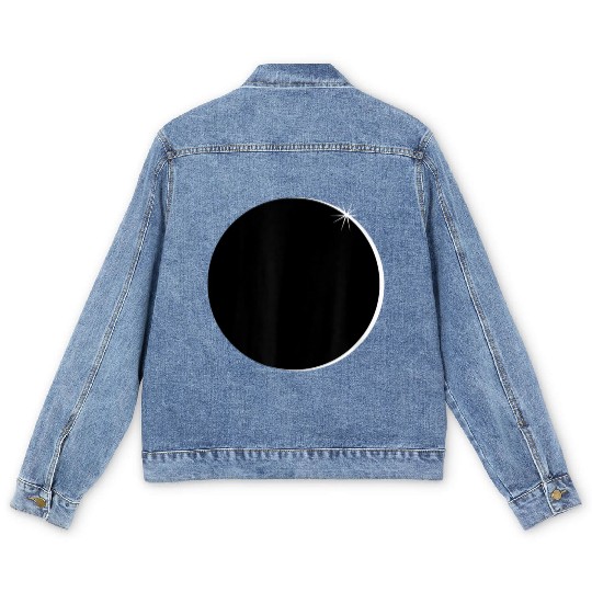 Eclipse Solar System Clothing Science Men's Denim Jackets