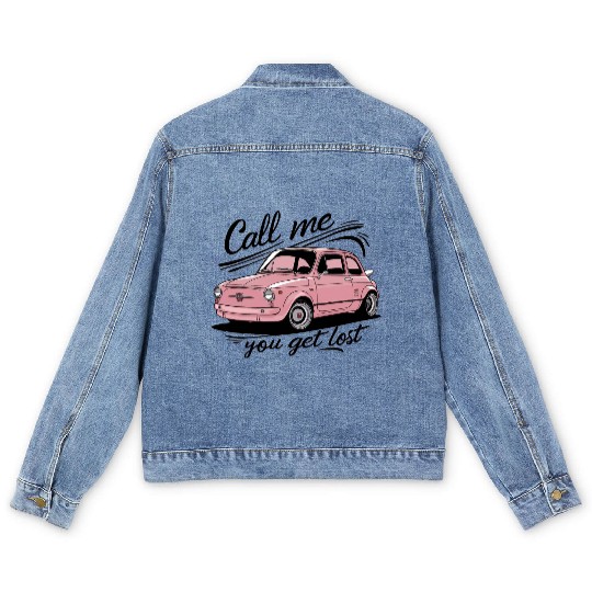 Call Me If You Get Lost Men's Denim Jackets
