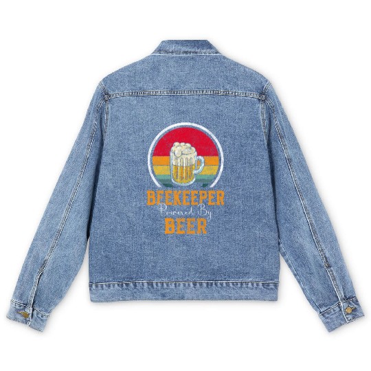 Beekeepers Nature Insect Men's Denim Jackets