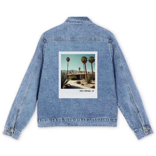 Mono Enterprises "Travels" Palm Springs #1 Men's Denim Jackets
