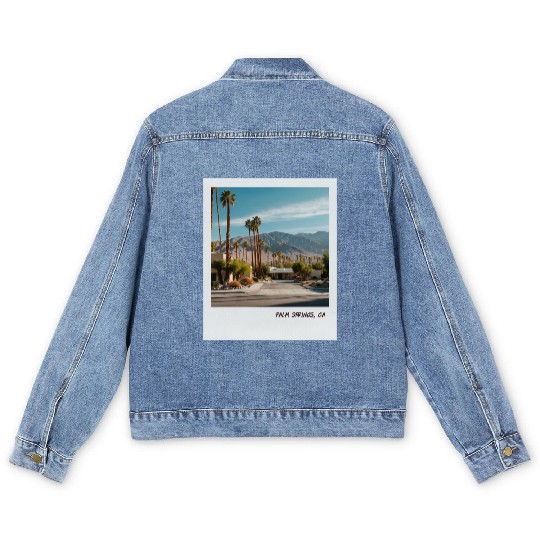 Mono Enterprises "Travels" Palm Springs #3 Men's Denim Jackets