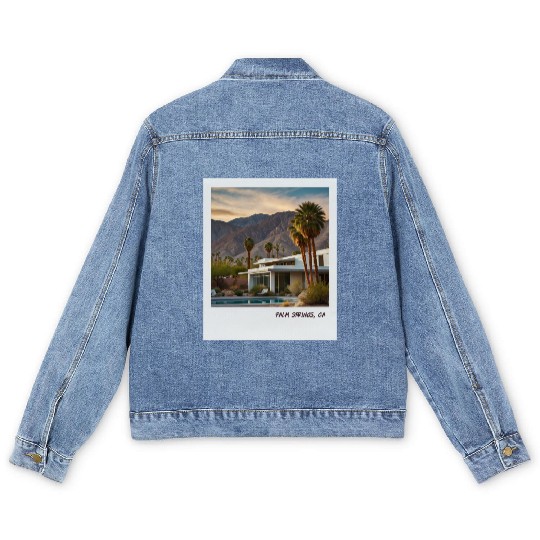 Mono Enterprises "Travels" Palm Springs #5 Men's Denim Jackets