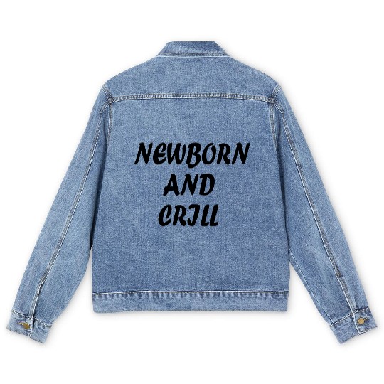 NEWBORN and crill Men's Denim Jackets