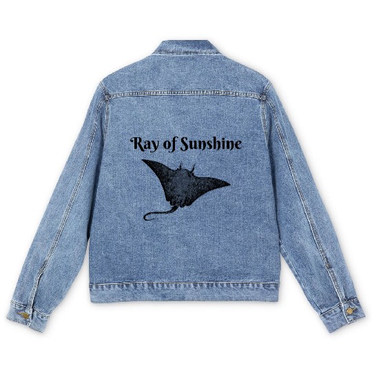 Ray of Sunshine Men's Denim Jackets