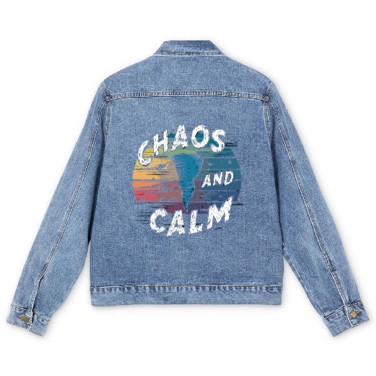 Tornado Chasing Adventures: Embrace Nature's Fury Men's Denim Jackets