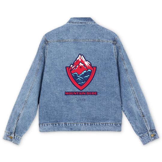 mountain dude Men's Denim Jackets