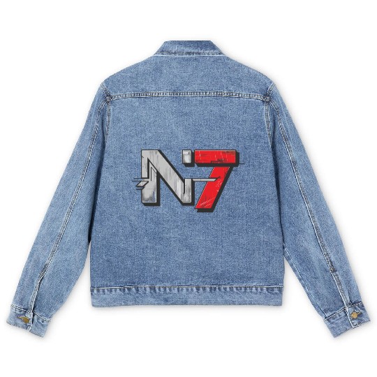 Mass Effect N7 Essential Men's Denim Jackets